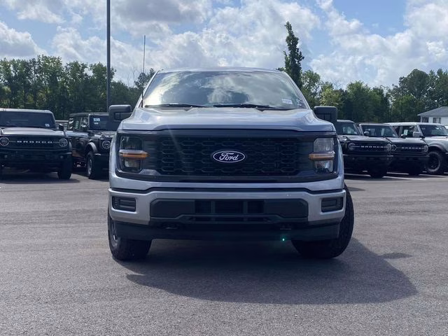 2026 Iconic Silver Metallic Ford F-150 STX 4X4 Truck