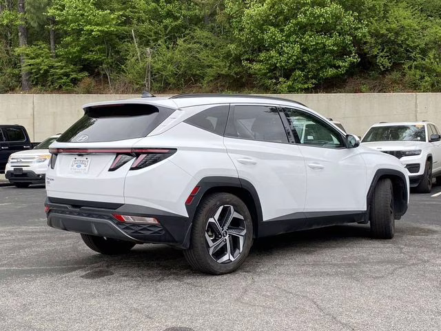 2022 Quartz White Hyundai Tucson Limited FWD SUV