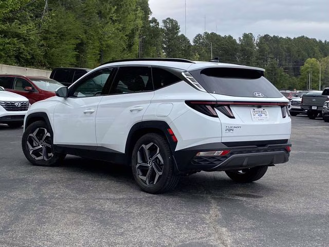 2022 Quartz White Hyundai Tucson Limited FWD SUV