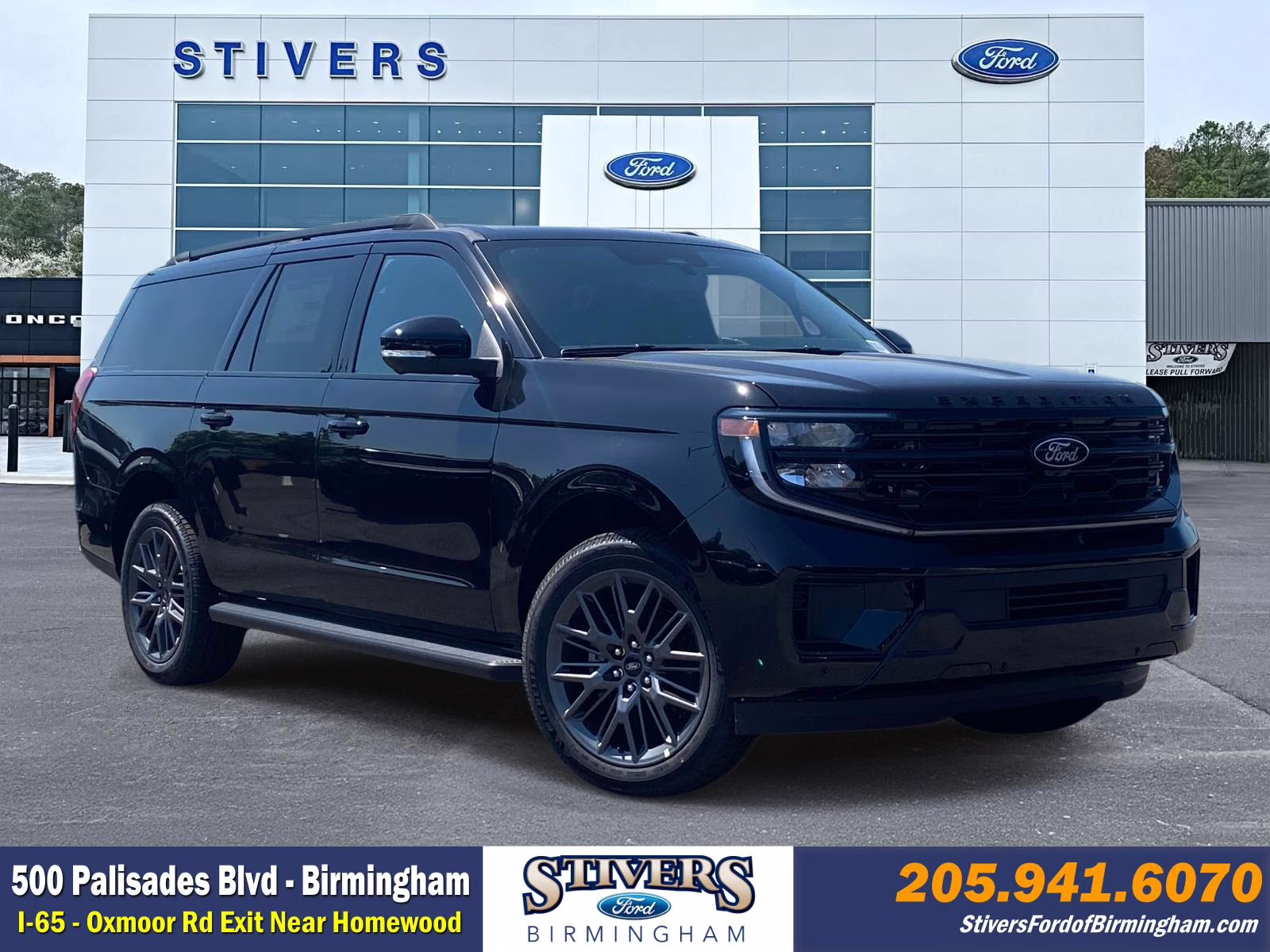 2026 Black Metallic Ford Expedition Max Platinum 4X4 SUV