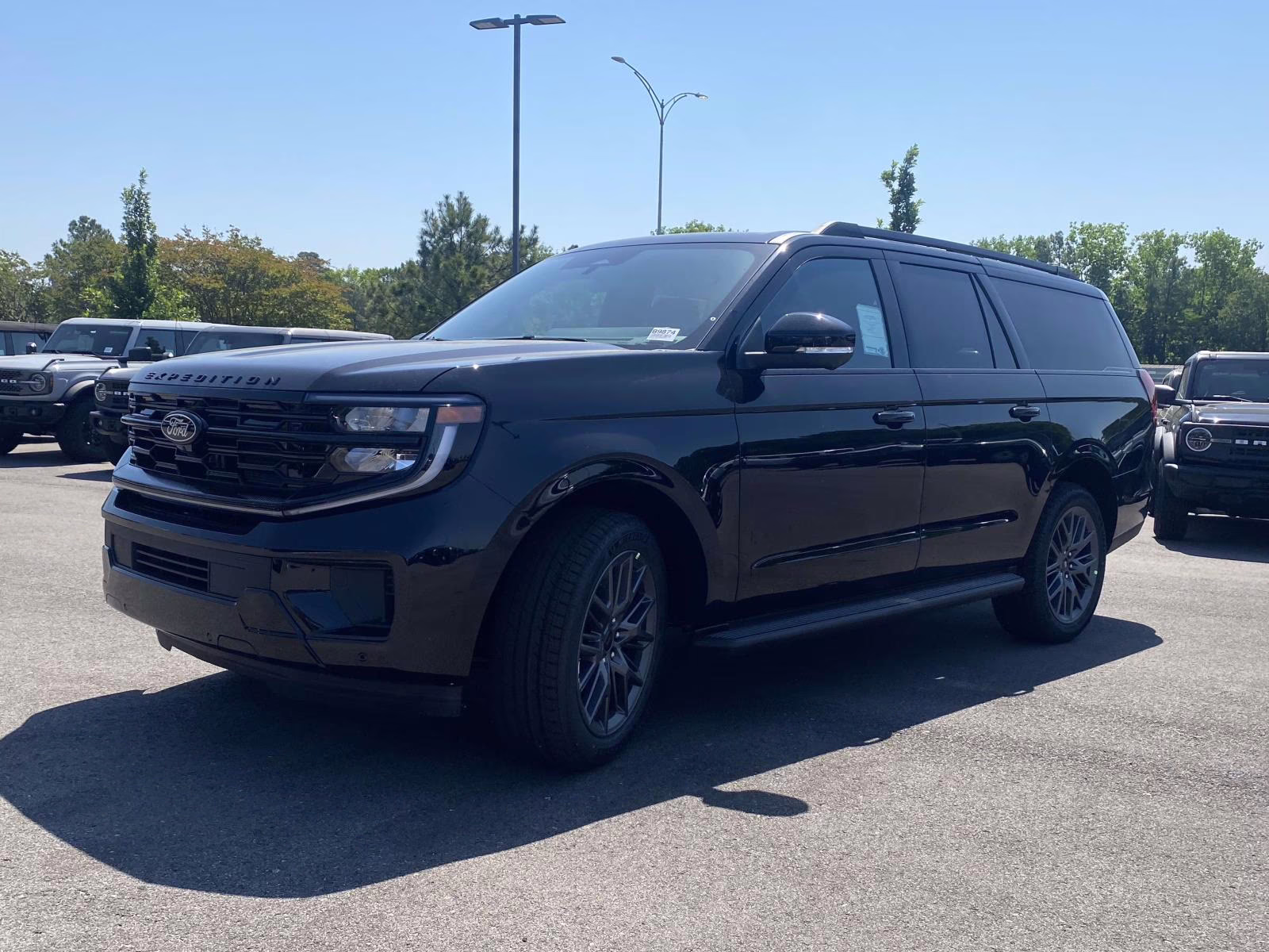 2026 Black Metallic Ford Expedition Max Platinum 4X4 SUV