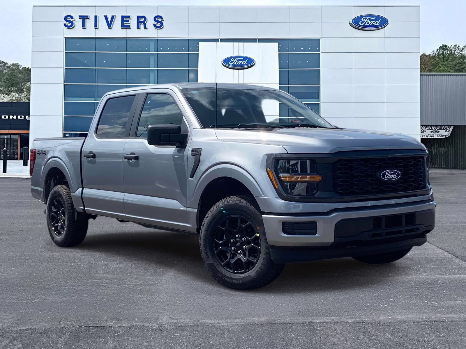 2026 Iconic Silver Metallic Ford F-150 STX 4X4 Truck