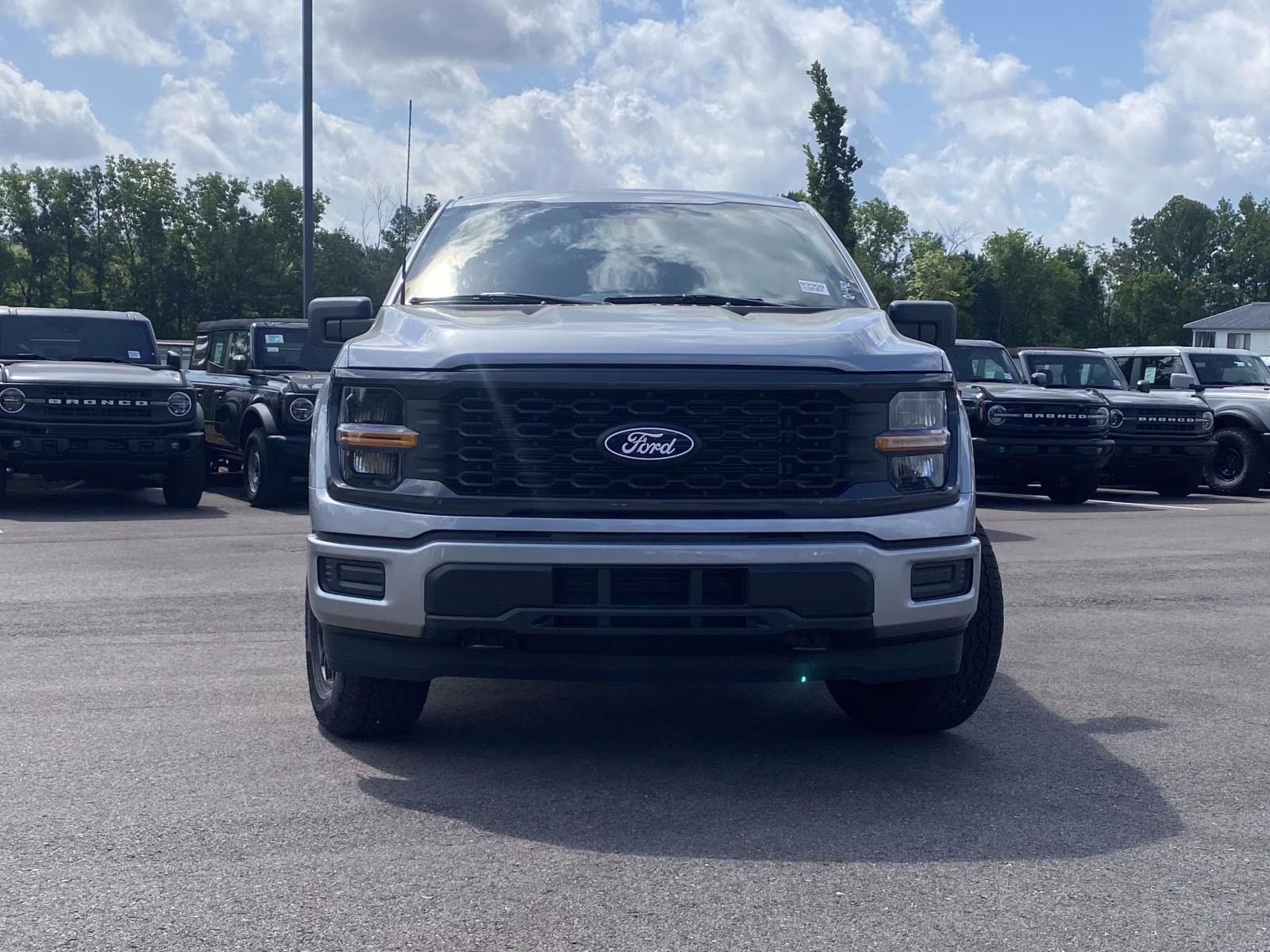 2026 Iconic Silver Metallic Ford F-150 STX 4X4 Truck