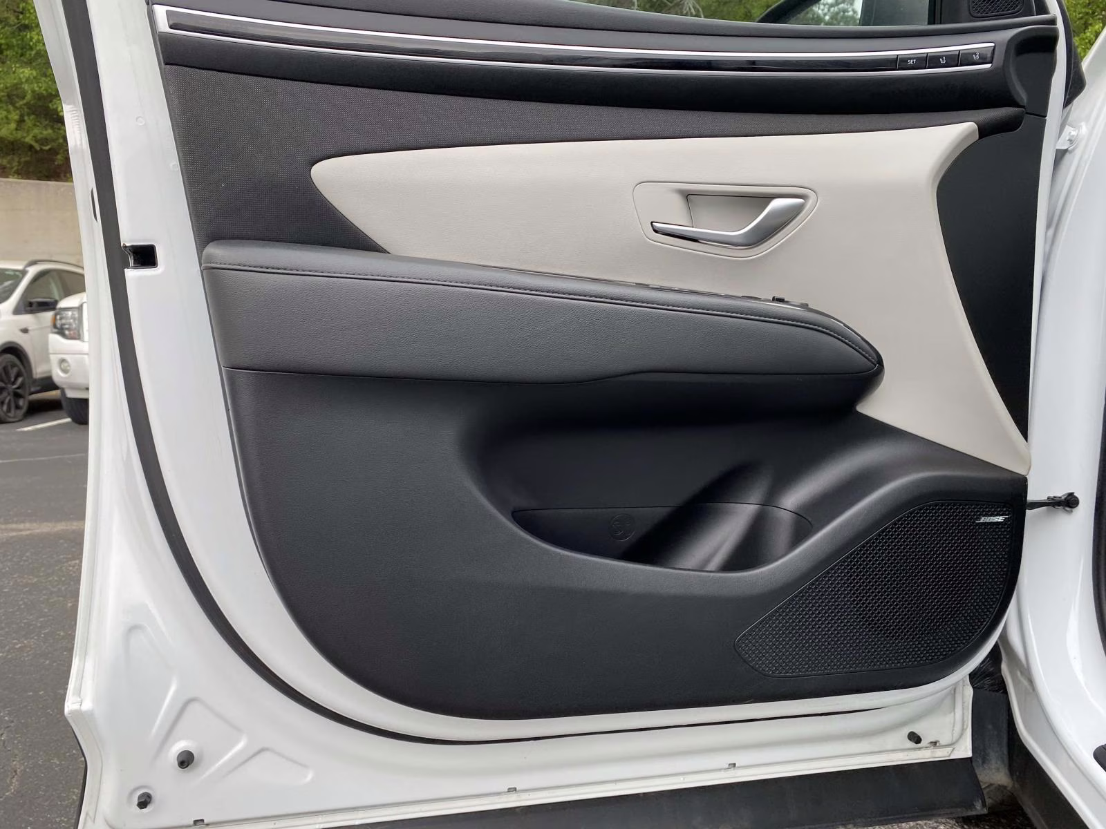 2022 Quartz White Hyundai Tucson Limited FWD SUV