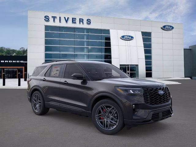 2026 Agate Black Metallic Ford Explorer ST 4X4 SUV