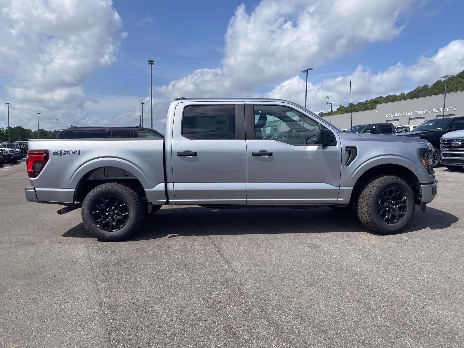 2026 Iconic Silver Metallic Ford F-150 STX 4X4 Truck