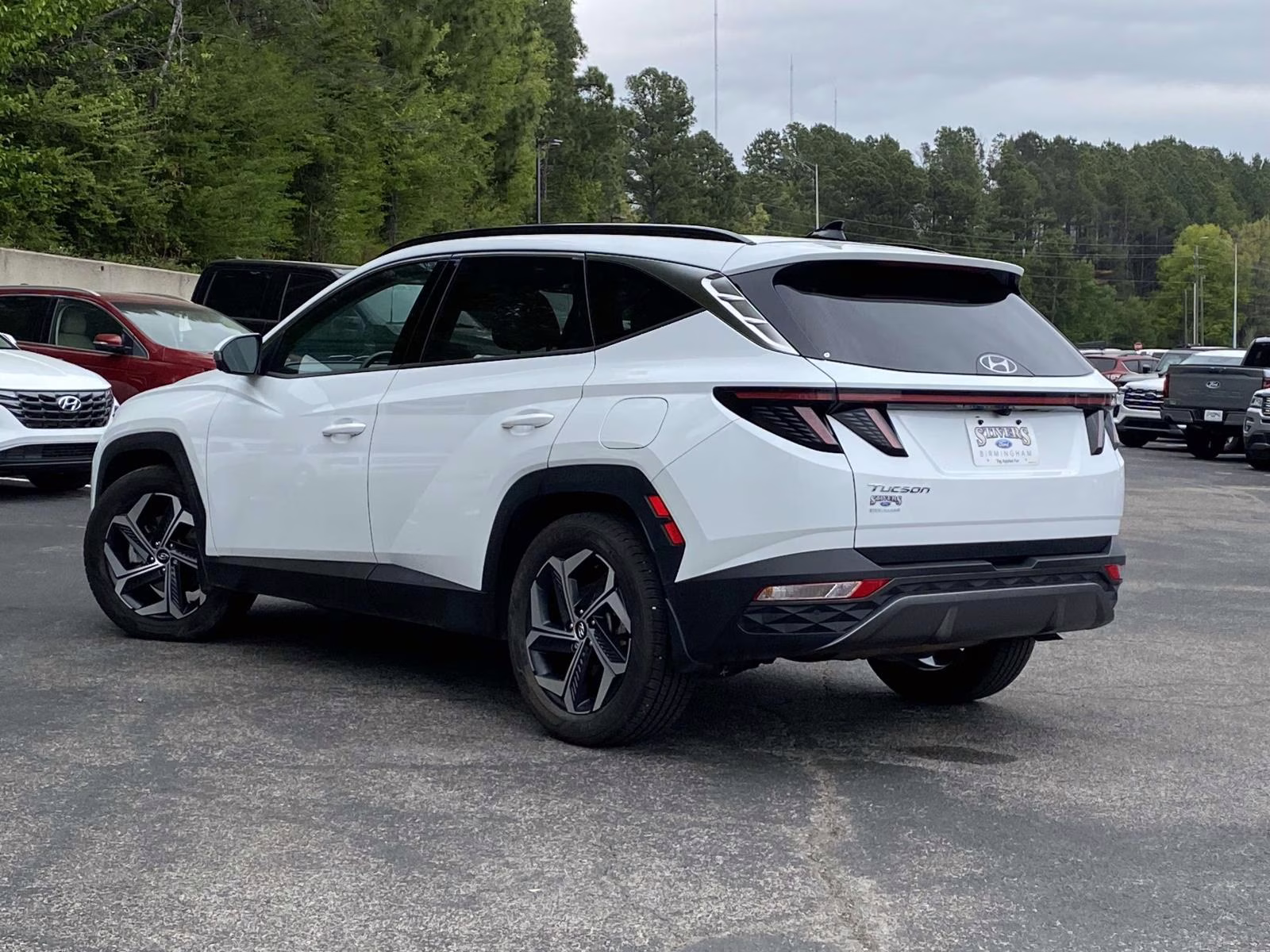 2022 Quartz White Hyundai Tucson Limited FWD SUV