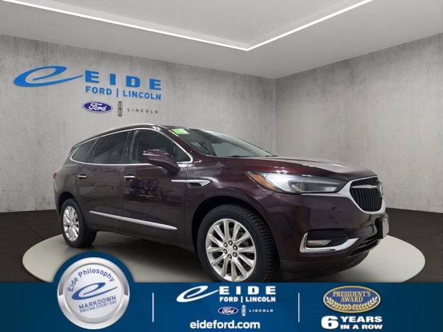 2019 Black Cherry Metallic Buick Enclave Premium Group FWD SUV