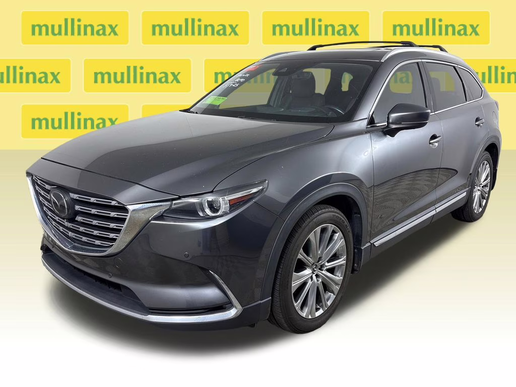 2021 Machine Gray Metallic Mazda CX-9 Signature AWD SUV