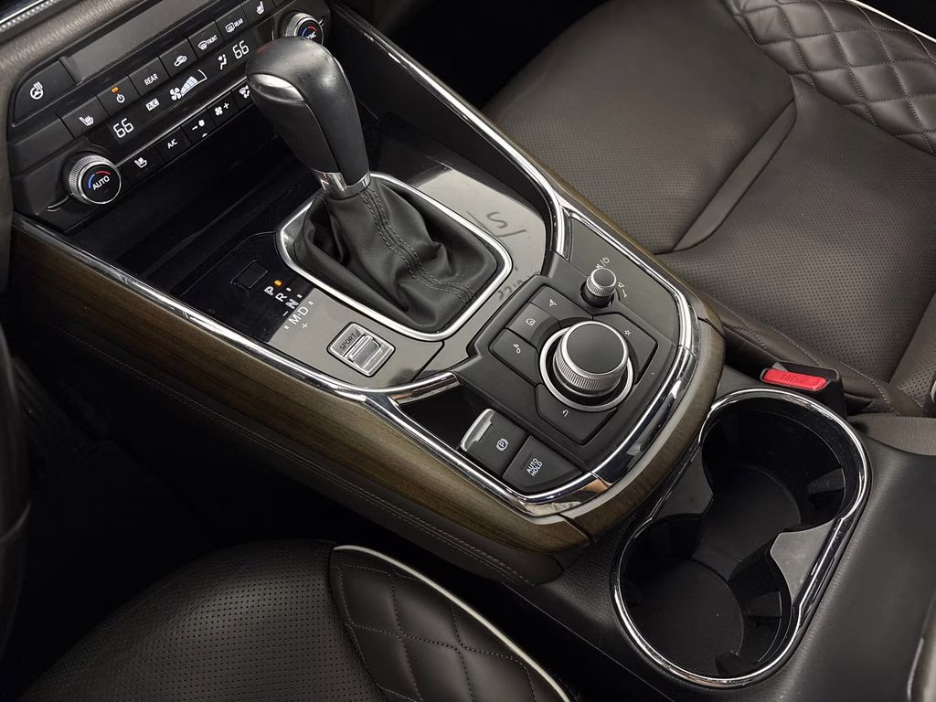 2021 Machine Gray Metallic Mazda CX-9 Signature AWD SUV