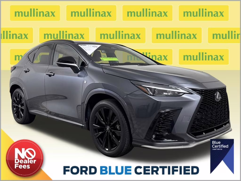 2023 Cloudburst Gray Lexus NX 350 F SPORT Handling AWD SUV