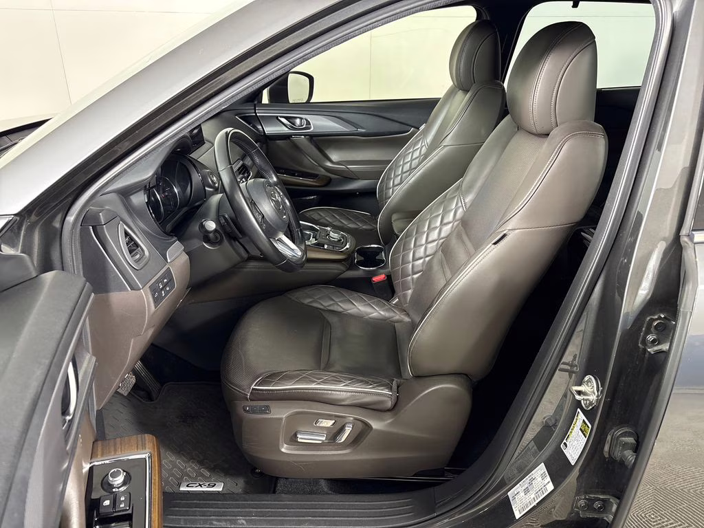 2021 Machine Gray Metallic Mazda CX-9 Signature AWD SUV