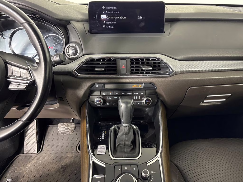 2021 Machine Gray Metallic Mazda CX-9 Signature AWD SUV