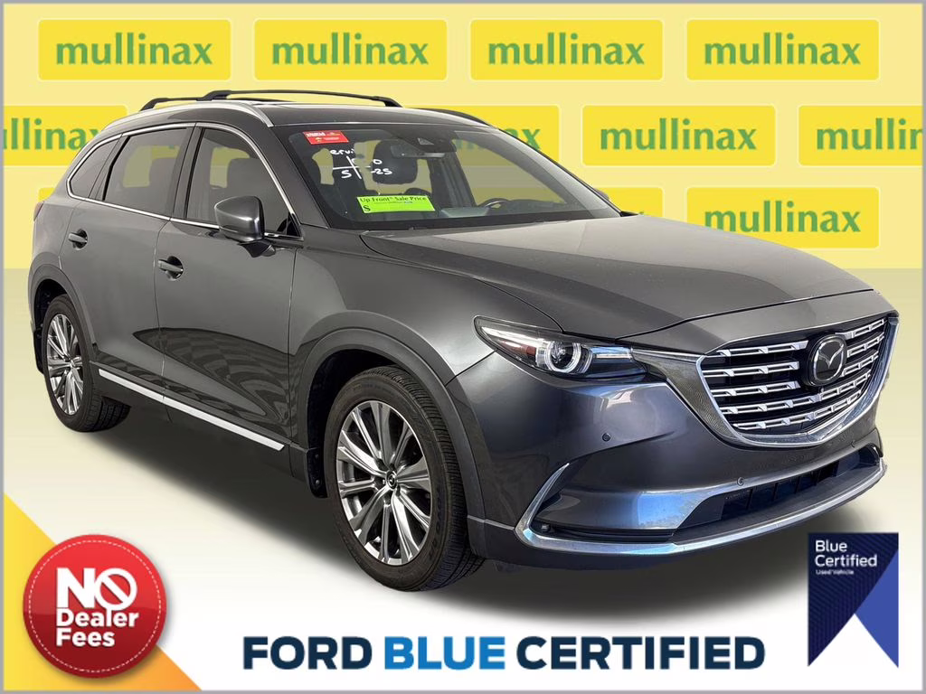 2021 Machine Gray Metallic Mazda CX-9 Signature AWD SUV