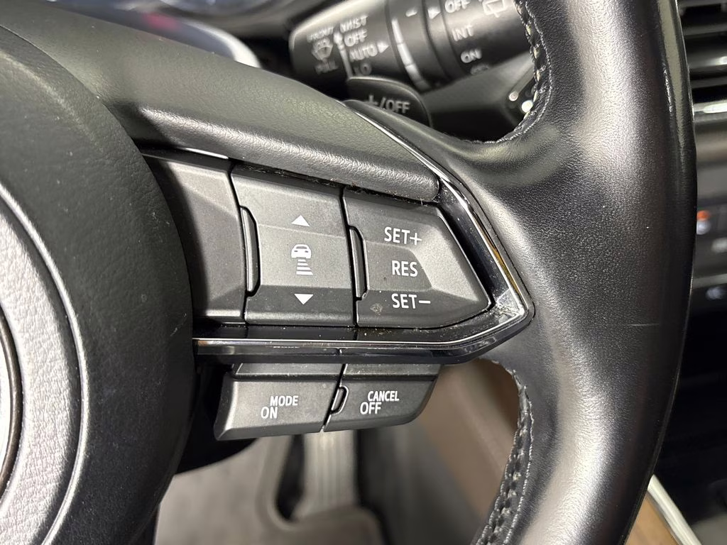 2021 Machine Gray Metallic Mazda CX-9 Signature AWD SUV