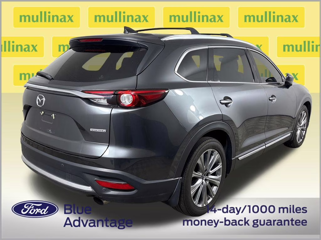 2021 Machine Gray Metallic Mazda CX-9 Signature AWD SUV