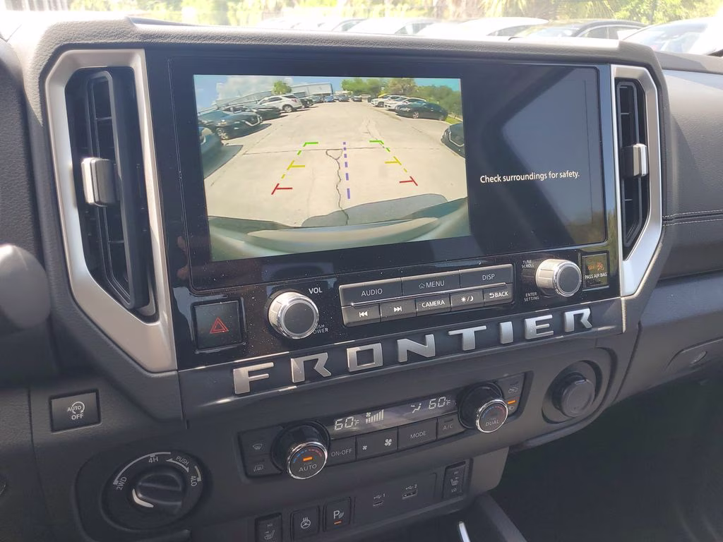 2026 Glacier White Nissan Frontier SV 4X4 Truck