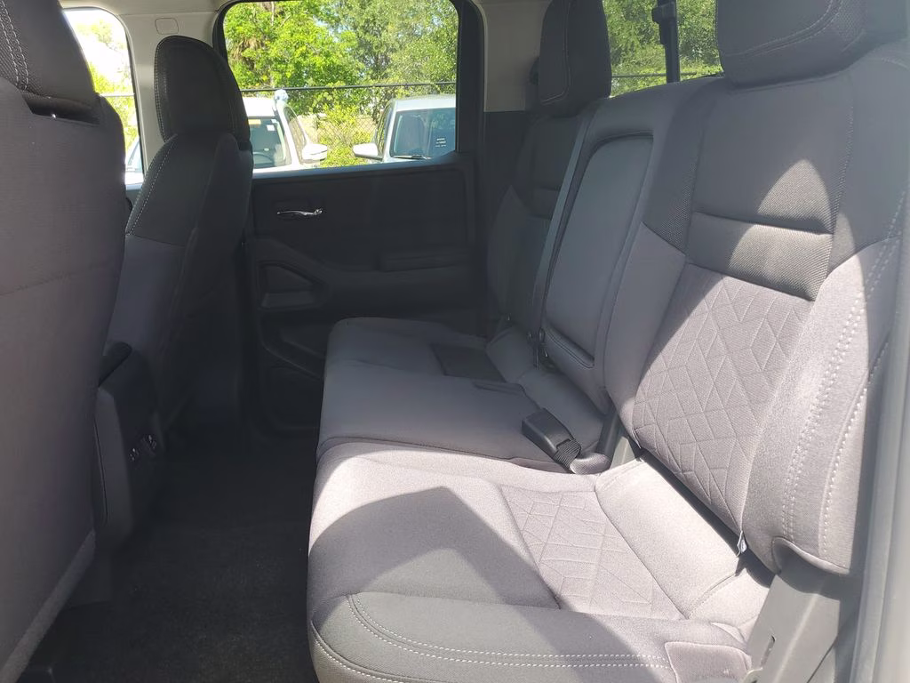 2026 Glacier White Nissan Frontier SV 4X4 Truck