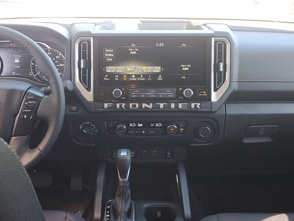 2026 Glacier White Nissan Frontier SV 4X4 Truck
