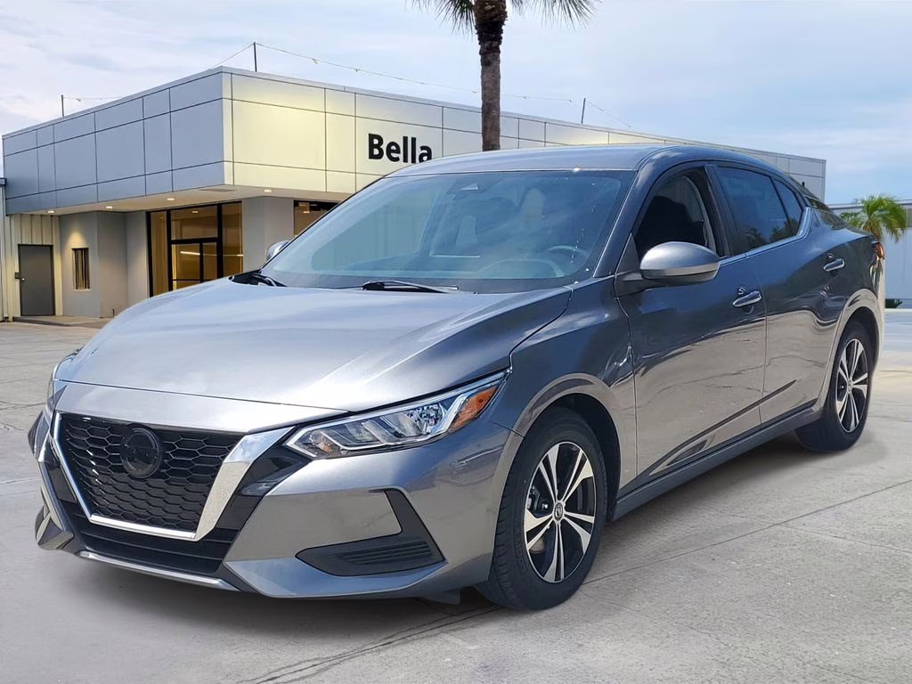 2022 Gun Metallic Nissan Sentra SV FWD Sedan