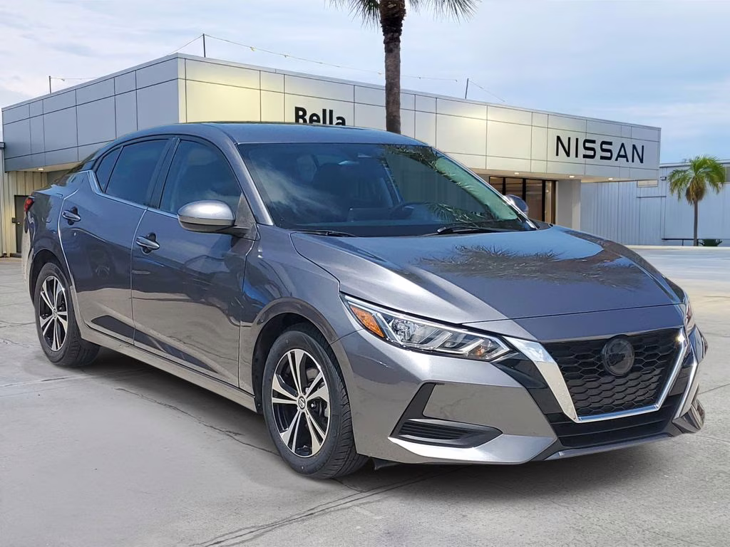 2022 Gun Metallic Nissan Sentra SV FWD Sedan