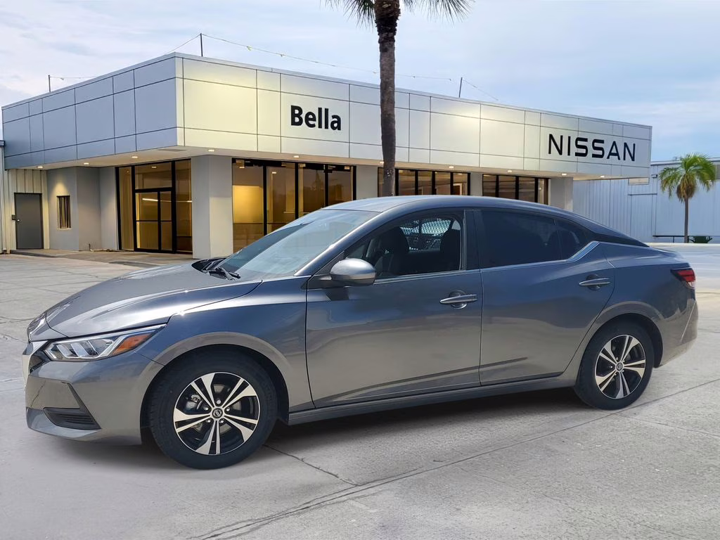 2022 Gun Metallic Nissan Sentra SV FWD Sedan