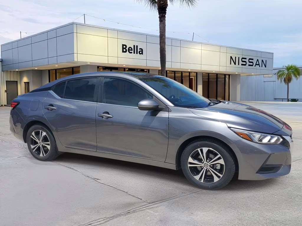 2022 Gun Metallic Nissan Sentra SV FWD Sedan