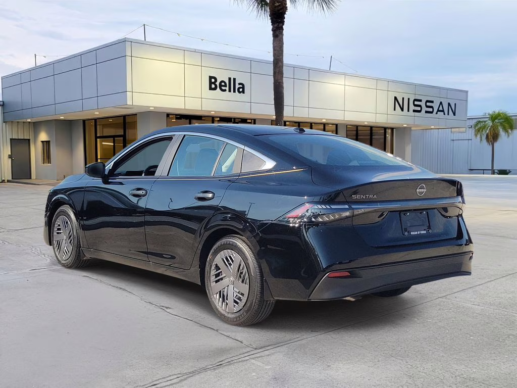 2026 Super Black Nissan Sentra S FWD Sedan