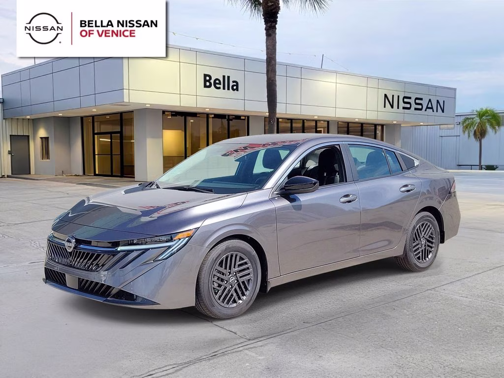 2026 Gun Metallic Nissan Sentra SV FWD Sedan