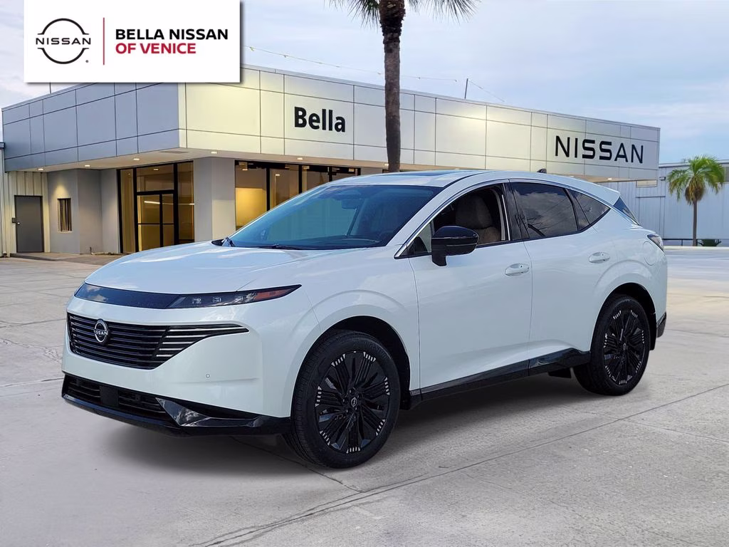 2026 Everest White Pearl Tricoat Nissan Murano Platinum AWD SUV