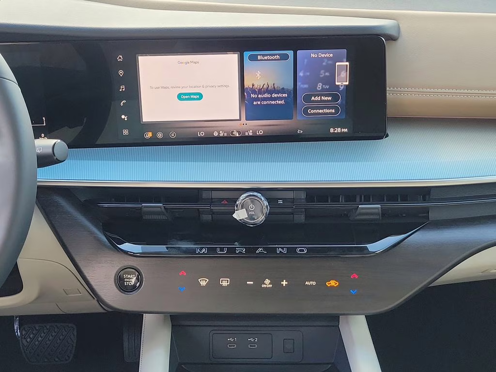 2026 Everest White Pearl Tricoat Nissan Murano Platinum AWD SUV