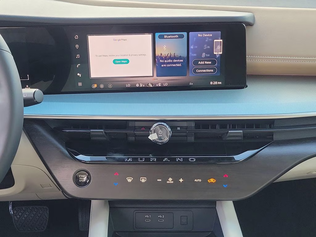 2026 Everest White Pearl Tricoat Nissan Murano Platinum AWD SUV