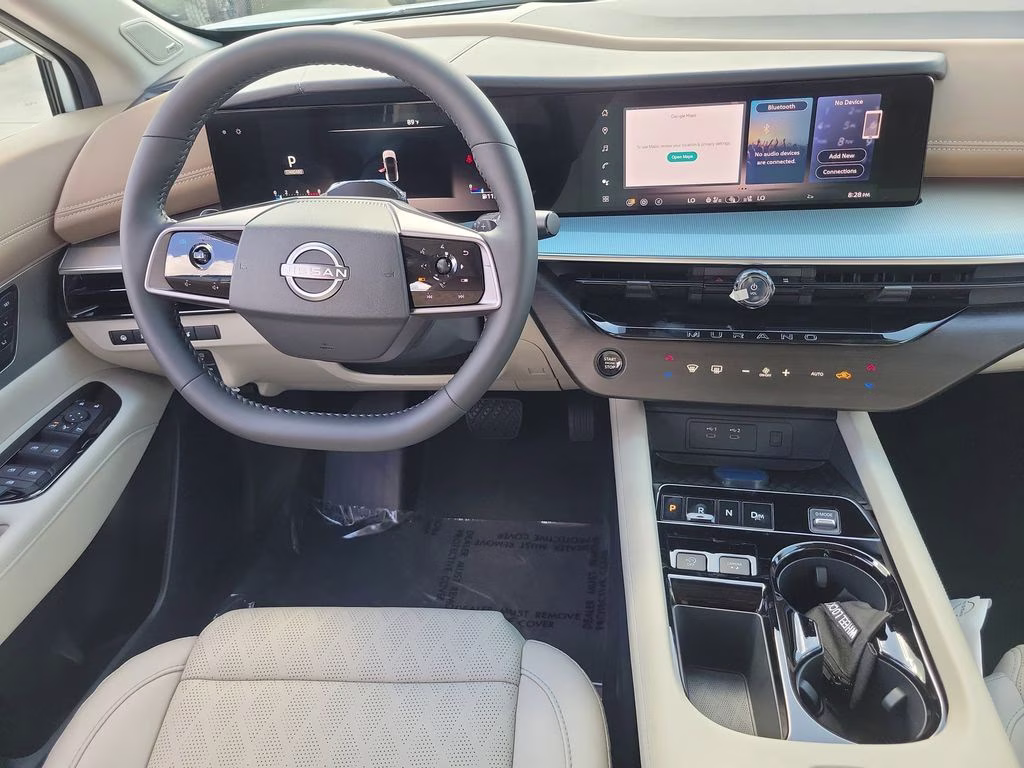 2026 Everest White Pearl Tricoat Nissan Murano Platinum AWD SUV