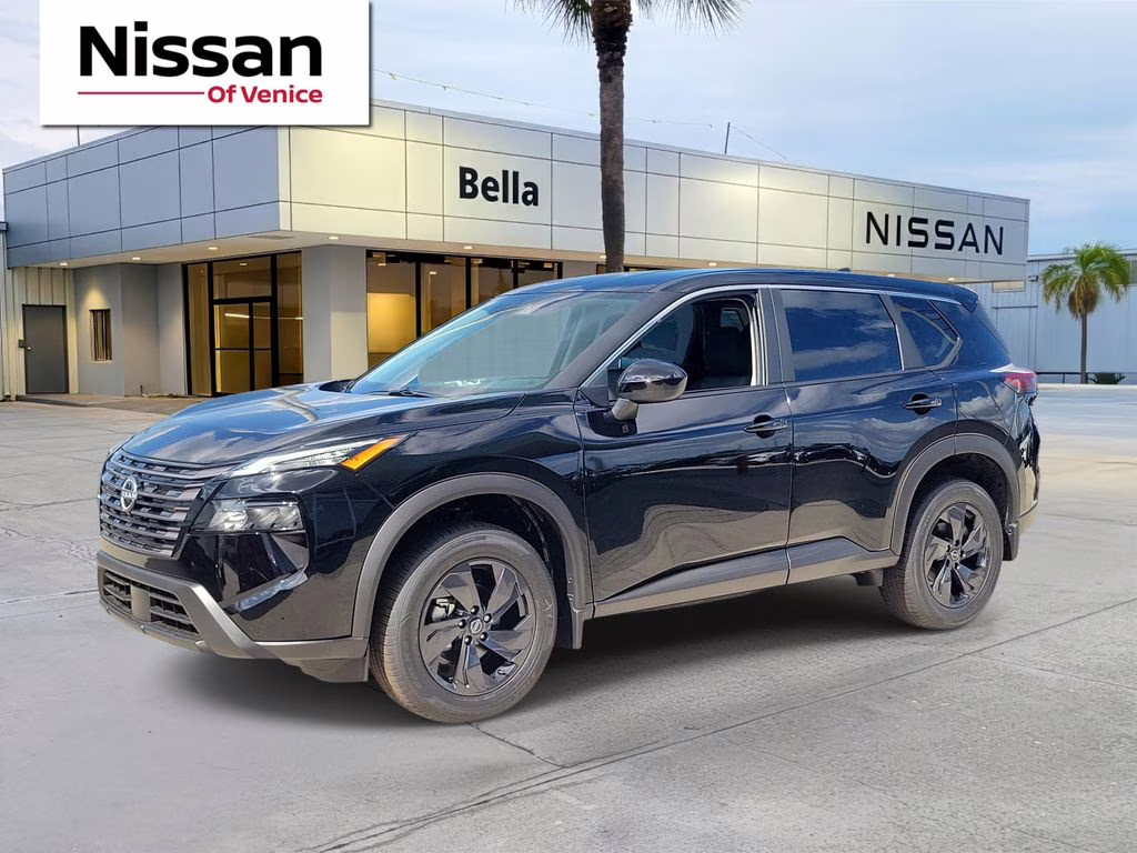 2026 Super Black Nissan Rogue SV FWD SUV