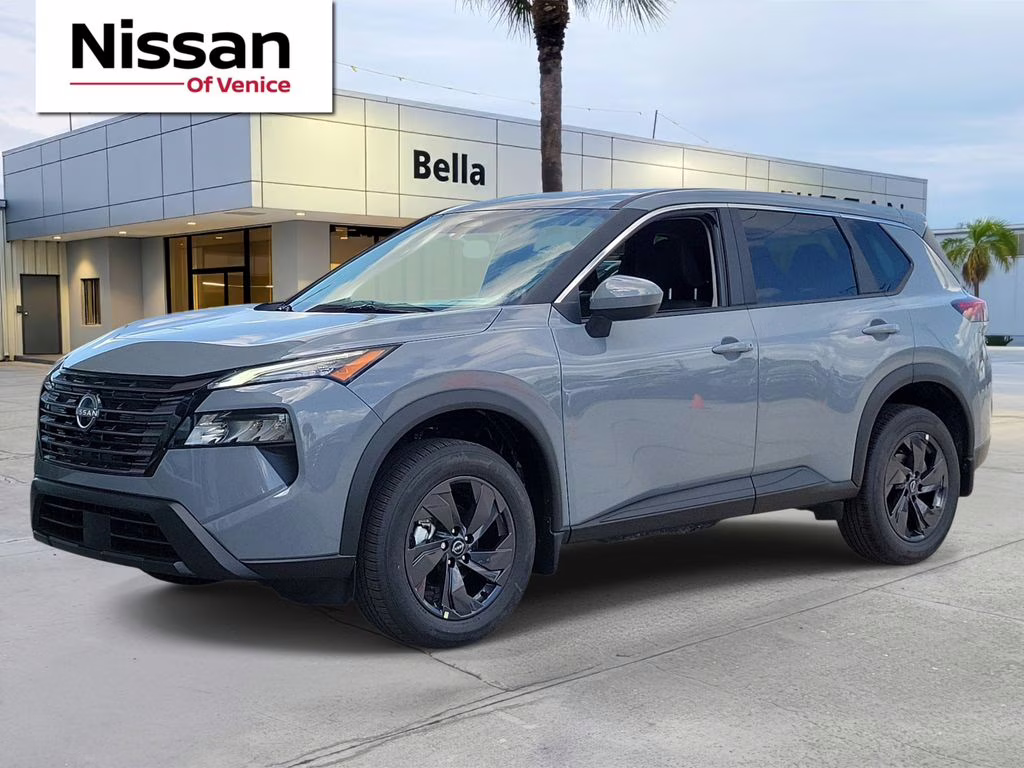 2026 Boulder Gray Pearl Nissan Rogue SV FWD SUV