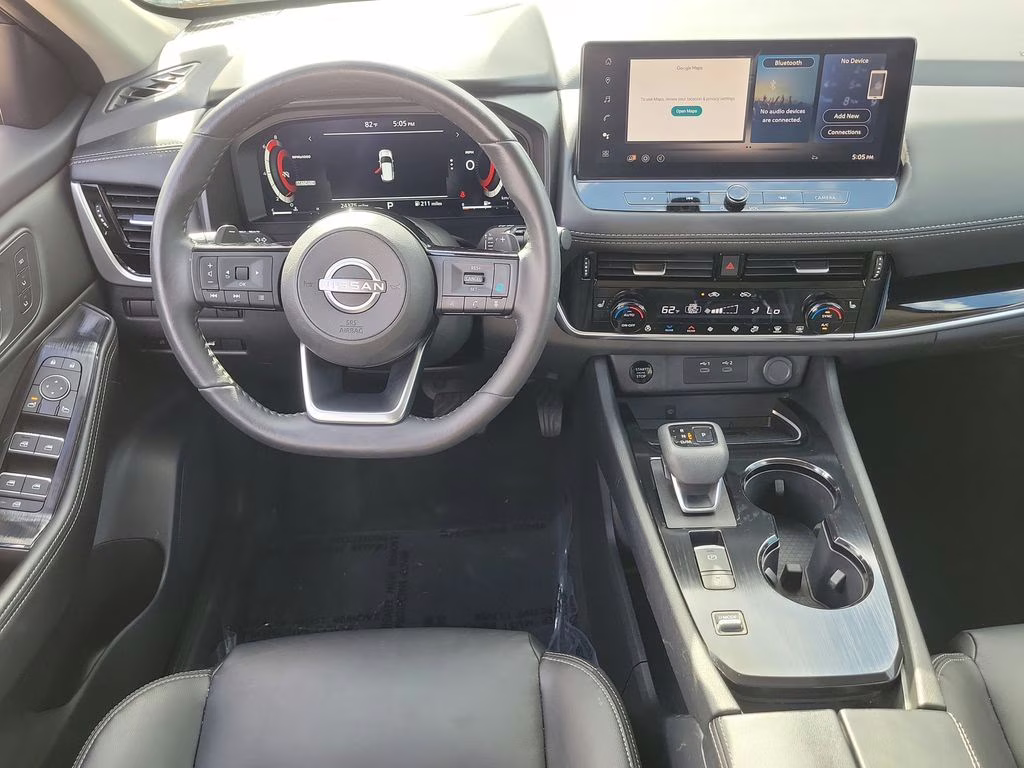 2024 Gun Metallic Nissan Rogue SL FWD SUV