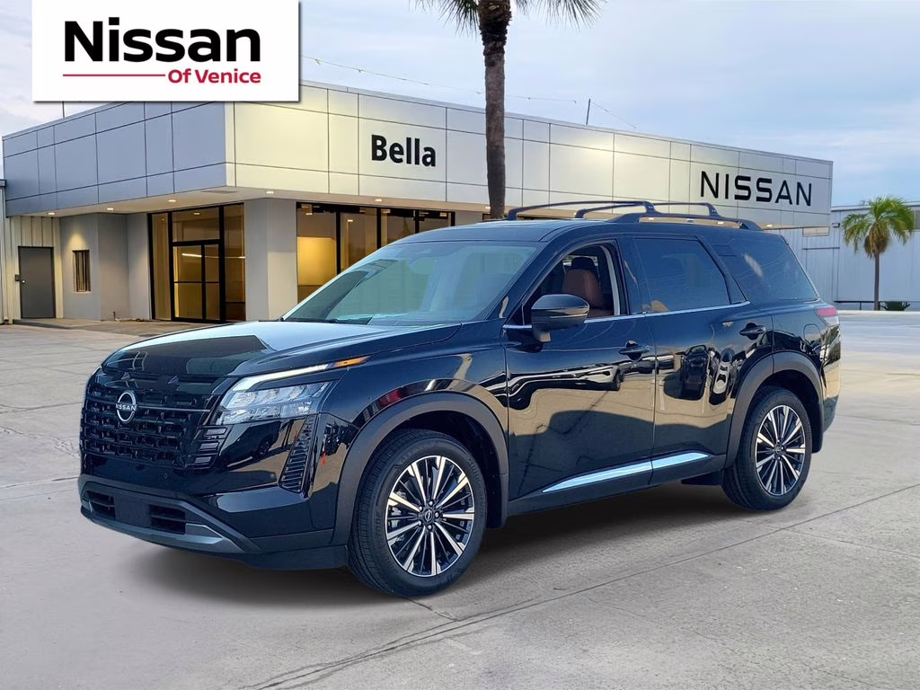 2026 Super Black Nissan Pathfinder Platinum FWD SUV