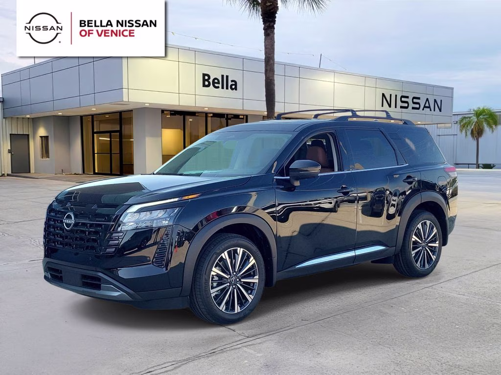 2026 Super Black Nissan Pathfinder Platinum FWD SUV