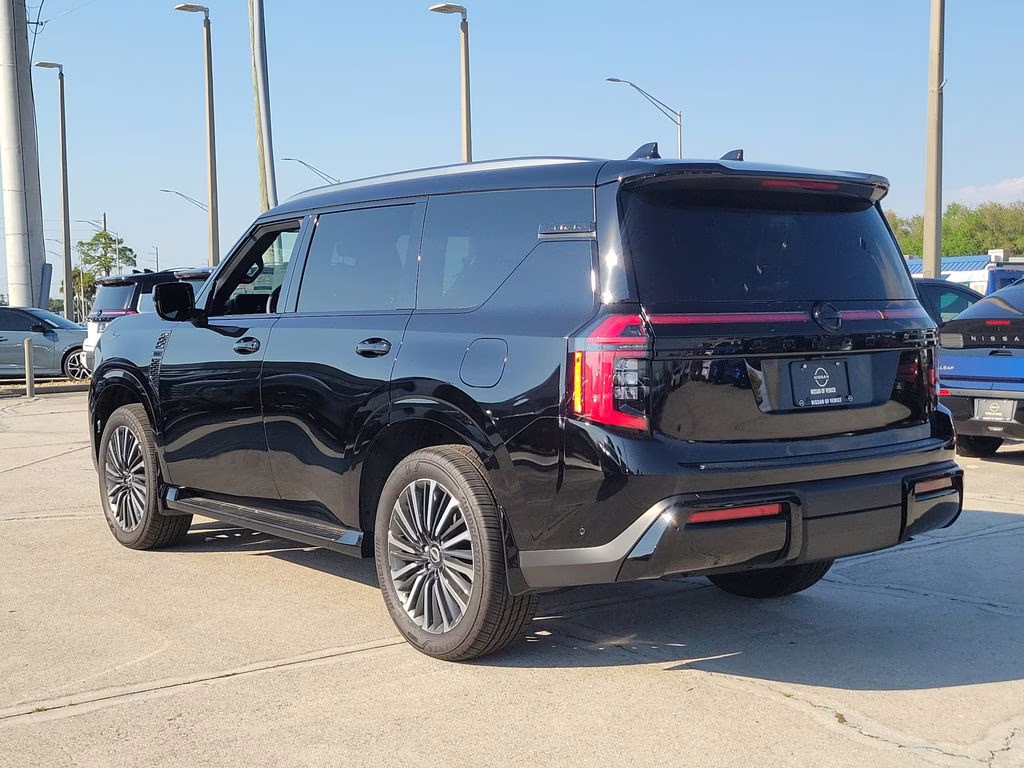 2025 Super Black Nissan Armada Platinum Reserve 4X4 SUV