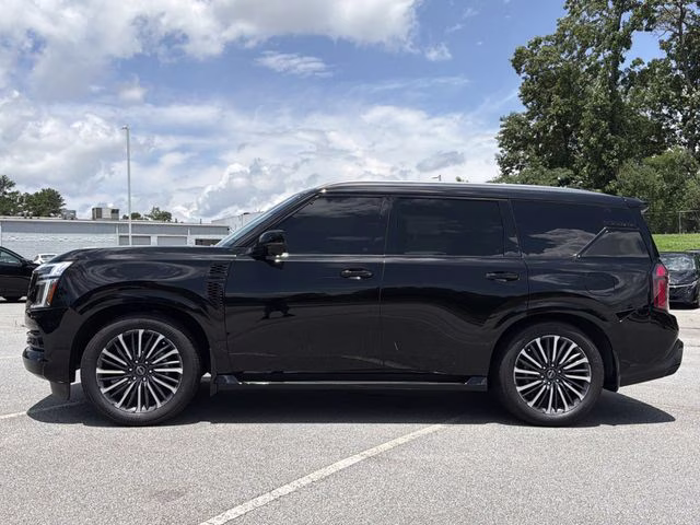 2025 Super Black Nissan Armada Platinum Reserve 4X4 SUV