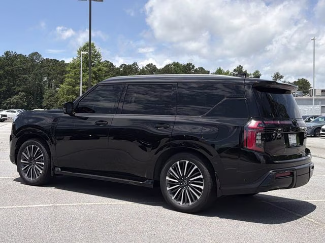 2025 Super Black Nissan Armada Platinum Reserve 4X4 SUV