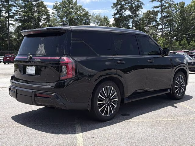 2025 Super Black Nissan Armada Platinum Reserve 4X4 SUV