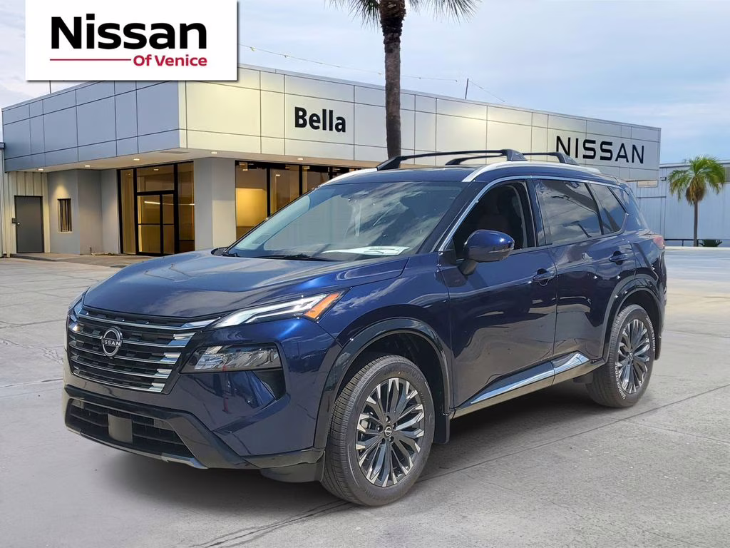 2026 Deep Ocean Blue Pearl Nissan Rogue Platinum AWD SUV