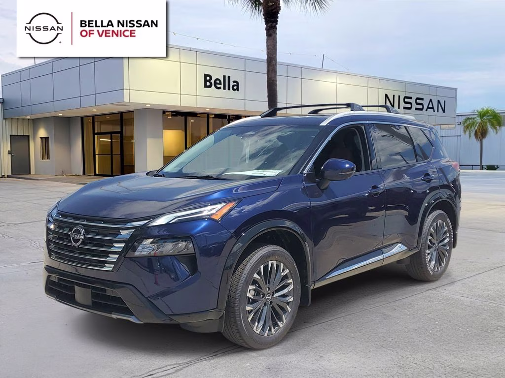 2026 Deep Ocean Blue Pearl Nissan Rogue Platinum AWD SUV