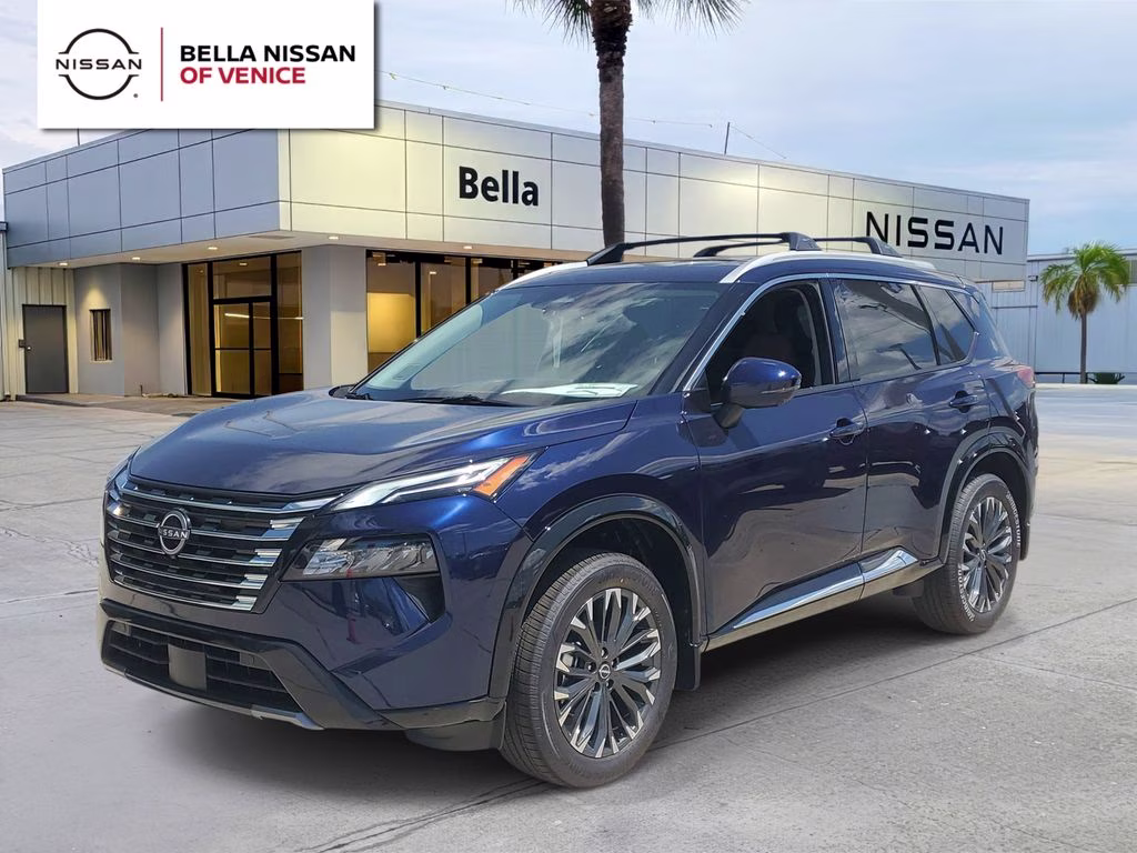2026 Deep Ocean Blue Pearl Nissan Rogue Platinum AWD SUV