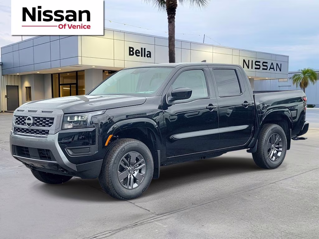 2026 Super Black Nissan Frontier SV 4X4 Truck