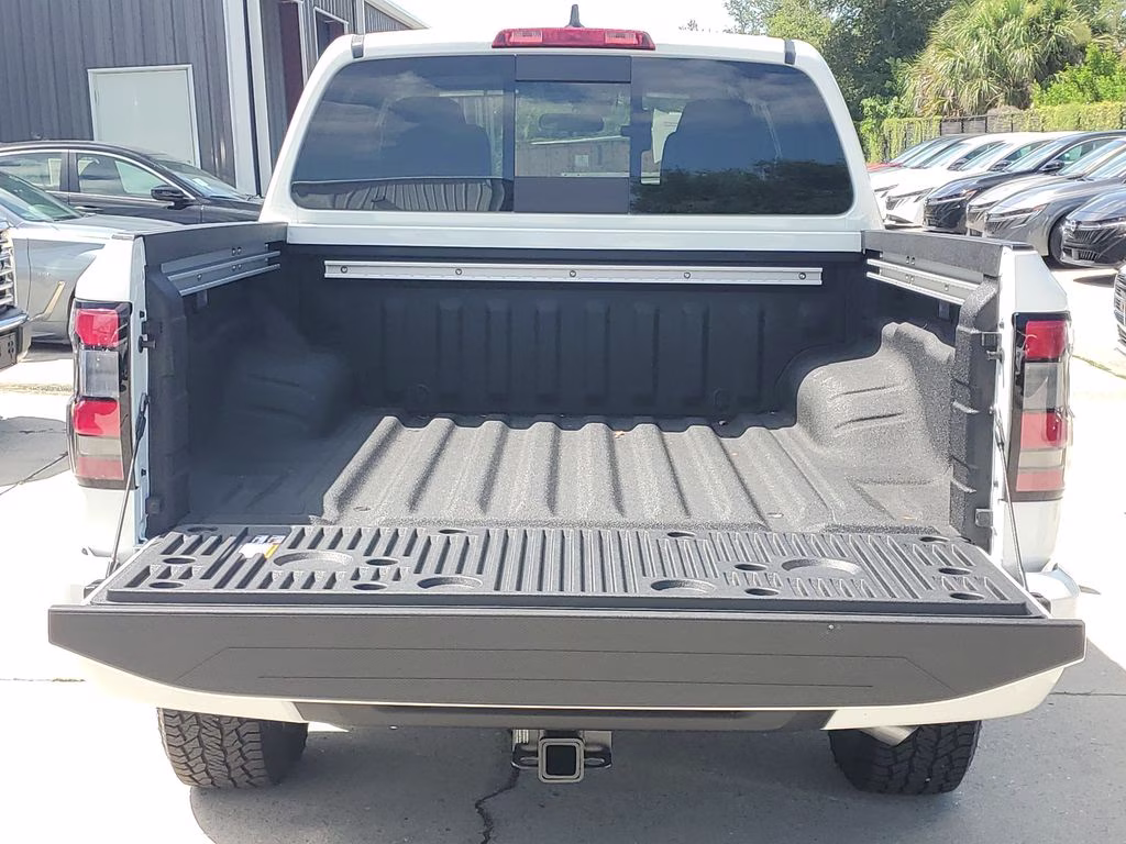 2026 Glacier White Nissan Frontier SV 4X4 Truck