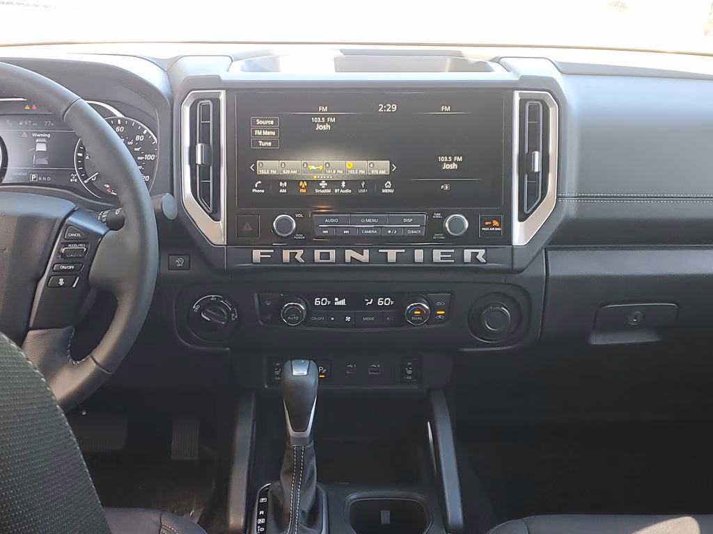 2026 Glacier White Nissan Frontier SV 4X4 Truck