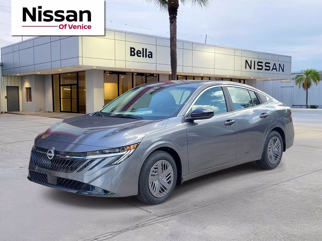 2026 Gun Metallic Nissan Sentra S FWD Sedan