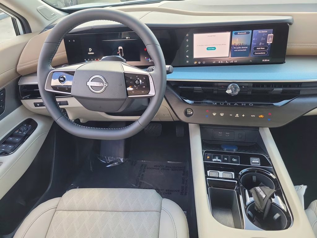 2026 Everest White Pearl Tricoat Nissan Murano Platinum AWD SUV